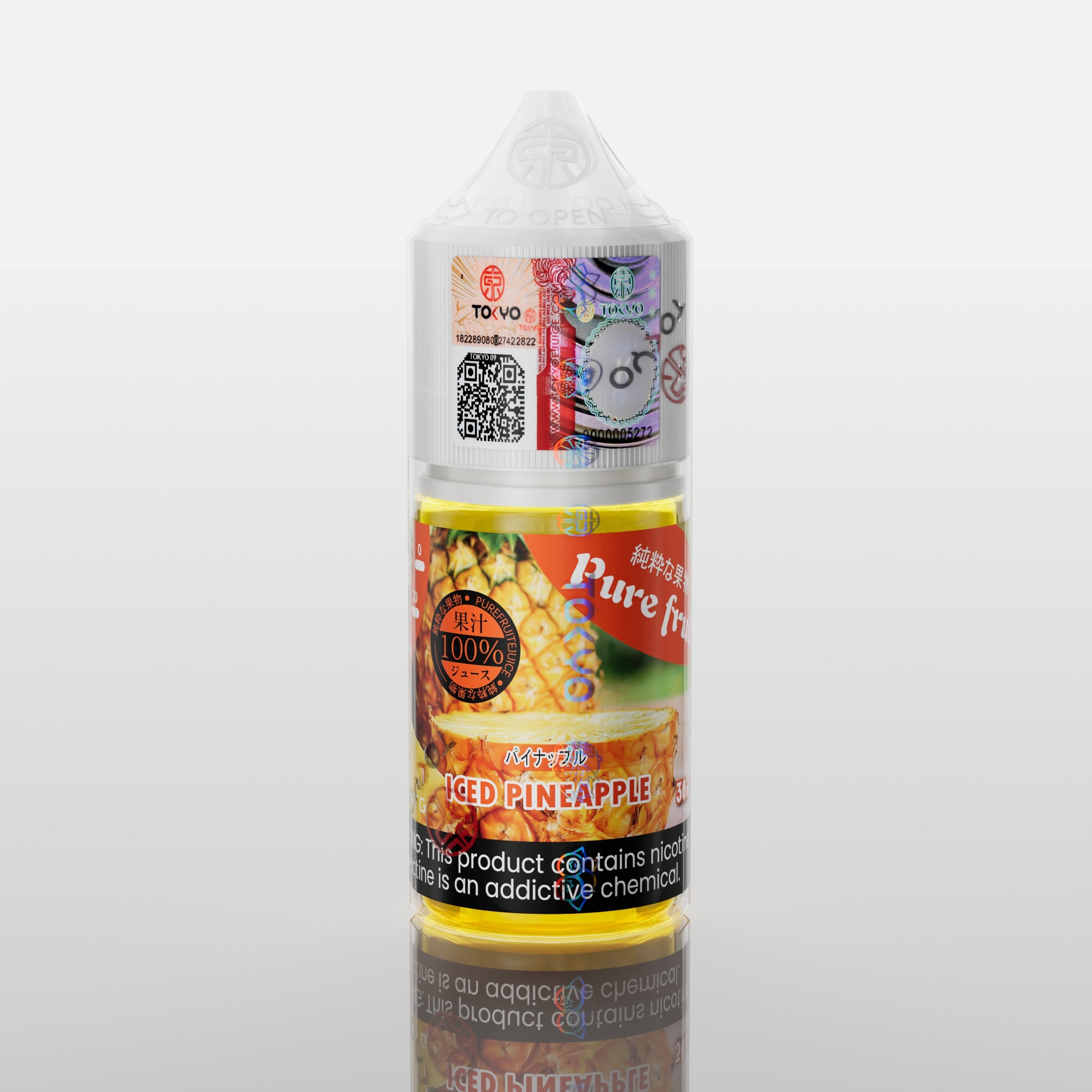Pure fruit 純粹果物-果汁-煙油鳳梨 Iced Pineapple