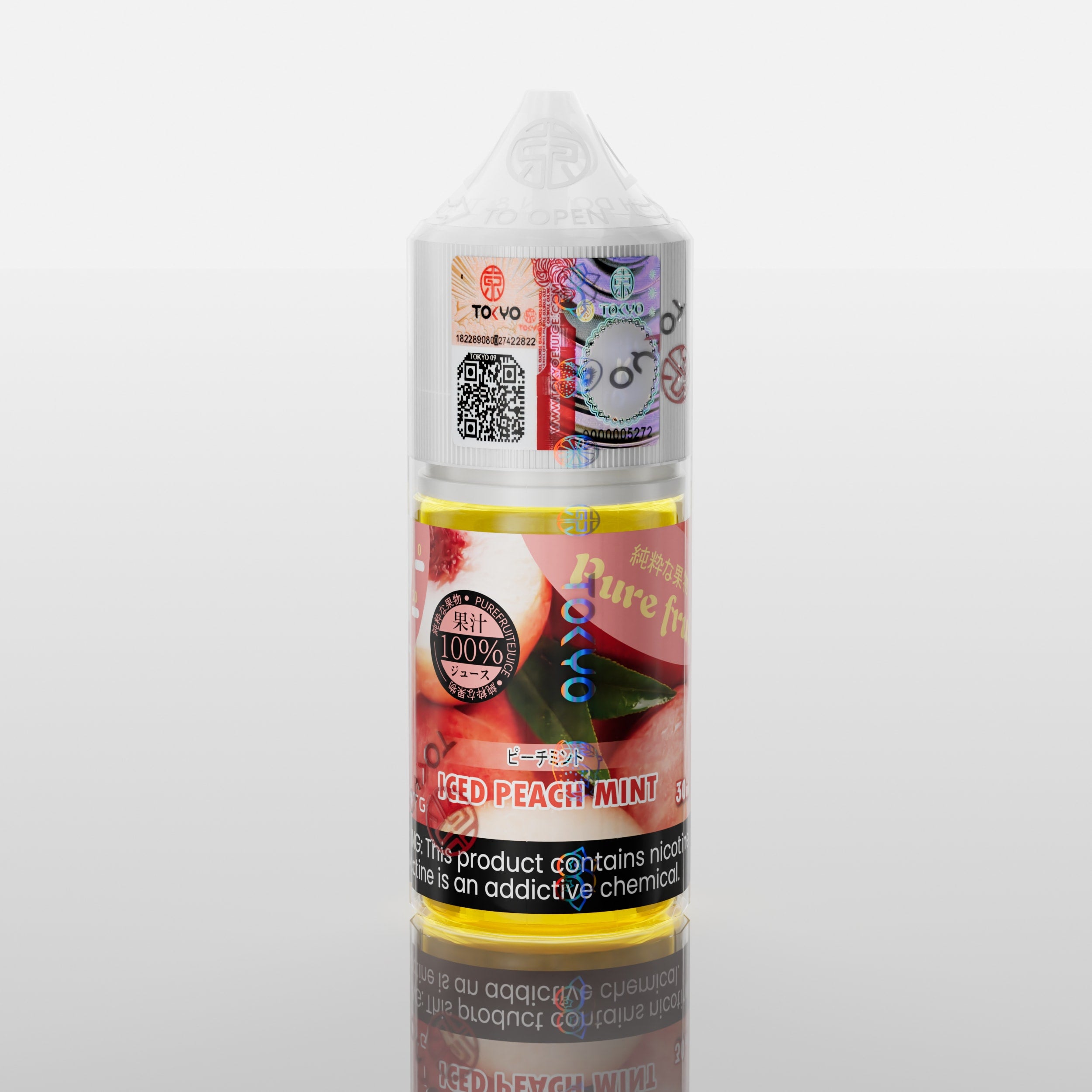Pure fruit 純粹果物-果汁-煙油蜜桃 Iced Peach