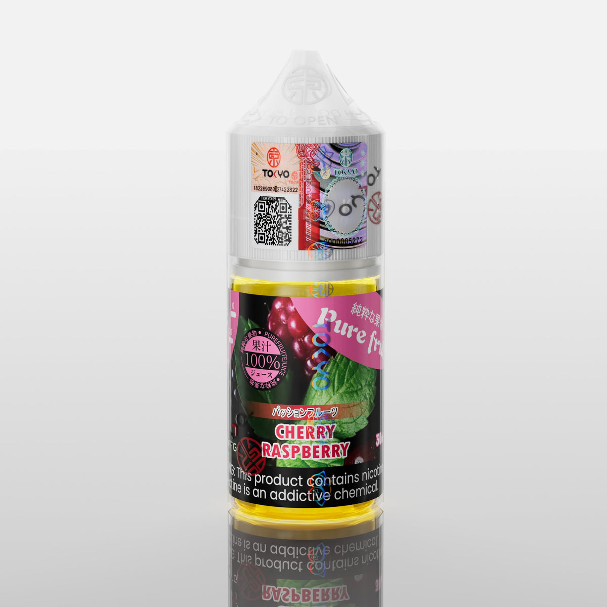 Pure fruit 純粹果物-果汁-煙油櫻桃覆盆莓 Iced CherryRaspberry